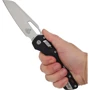Нож Microtech MSI Tri-Grip 30th Anniversary Polymer Black Stonewash Standard black (1409.06.38): Система блокировки Есть