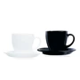 Чайный cервиз Luminarc Carine Black/White 12 предметов (D2371): Наименование Чайный сервиз 12 пр.