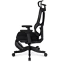 Крісло Mealux S6 Air Fabric Black (HF-S6 F/B): Матеріал оббивки Тканина, З сіткою
