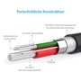 Кабель ANKER USB Cable to microUSB Powerline V3 1.8m Space Grey (A8133H11) фото 3