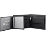 Чоловіче портмоне чорне (DNKN992-HUB-black): Формат гаманця вертикальний