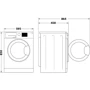 Стиральная машина Whirlpool WRBSS 6239 W: Загрузка белья (стирка), кг 6