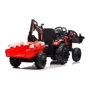 Детский электромобиль Bambi Racer трактор с прицепом, красный (M 4847EBLR-3(24V)): Материал колес EVA