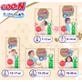 Трусики-підгузки Goo.N Premium Soft для дітей 15-25 kg розмір 6(XXL) унісекс 60 шт. (F1010101-159-2) фото 7