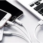 Кабель Hoco USB Cable to Lightning/microUSB/USB-C X1 1m White: Длина 1 м