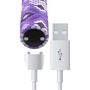 Мощная вибропуля Custom Bullets - Snake Purple