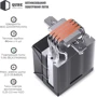 Кулер Jonsbo CR-1400 V2 ARGB Black: Рівень шуму, dB 22.3-33.8