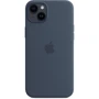 Чохол для iPhone Apple for iPhone 14 Plus Silicone Case with MagSafe Storm Blue (MPT53) : Матеріали Силикон