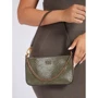 Женская сумка багет GUESS KATEY MINI TOP ZIP SHLDR BAG оливковая (HWKB7870720-OLV): Пол Женский