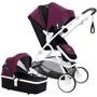 Универсальная коляска 2 в 1 Babysing M-GO Romantic purple (22 826)