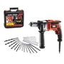 Дрель ударная Black&Decker KR705KA: Тип патрона быстрозажимной
