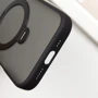 Чехол для iPhone Mobile Case Metal Buttons with MagSafe HQ Ring Black for iPhone 16 Pro Max: Тип чехла накладка на заднюю часть
