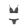 Комплект белья GLAMISS SET black XXL/XXXL - Passion Exclusive