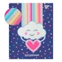 Щоденник шкільний YES жорсткий Rainbow софт-тач, голограф. глиттер, голограф. фольга