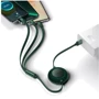 Кабель Baseus Cable USB-C to Micro USB/Lightning/Type-C Bright Mirror 2 Series 66W 1.1m Green (CAMJ010106): Длина 1.1 м