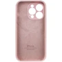 Чехол для iPhone Mobile Case Silicone Case Full Camera Protective Chalk Pink for iPhone 15 Pro Max: Тип чехла накладка на заднюю часть
