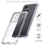 Чохол для телефона BeCover TPU Case Anti-Shock Clear для Motorola Moto G75 (712781): Матеріал силикон