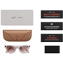 Смарт-очки Ray-Ban Meta Skyler Standard - Shiny Chalky Gray / Gradient Cinnamon Pink size L (RW4010 670013 52-20) фото 5