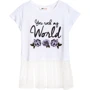 Футболка H & M 5212426 134-140 см біла