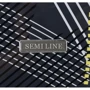 Чемодан Semi Line 24" (S) Black Pattern черный (T5651-2): Стиль Повседневный (Casual)