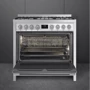 Плита комбинированная SMEG B95GMCX2: Тип варочной поверхности газовая
