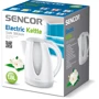 Електрочайник Sencor SWK 1810 WH: Об'єм, л 1,8 л