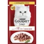 Влажный корм GOURMET Mon Petit для взрослых котов кусочки с курицей в соусе 50 г (7613035311336)