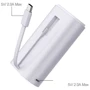 Внешний аккумулятор iWALK Power Bank Link Me 10000mAh USB-C White (DBL10000C): Кабели/переходники для смартфонов в комплекте Нет