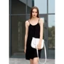 Женская сумка почтальонка Sambag Rose BZN белая (94000008): Фактура Матовая, Гладкая