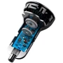 Зарядное устройство Baseus USB Car Charger Mini with Cable USB-C to USB-C 45W Black (TZCCBX-C0G): Количество USB-портов 2