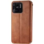 Аксессуар для смартфона Mobile Case Getman Cubic Brown for Xiaomi Redmi 10A: Материал искусcтвенная кожа и термополиуретан