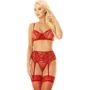 Комплект белья SoftLine Selin, M (red)