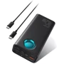 Зовнішній акумулятор Baseus Power Bank 26800mAh Amblight Digital Display Quick Charge 65W Black (P10022402113-00): Ємність батареї, мАг 26800