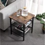 Комплект журнальных столиков Leobert Omega в стиле Loft 2 шт (5903332063369): Форма столешницы Квадратная