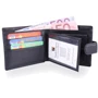 Мужское портмоне ST Leather Accessories черное (NST104-black) фото 7