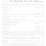 Аминокислота для спорта NOW Foods BCAA Big 6 Powder 600 g /33 servings/ Grape: Вкус Виноград