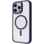 Чехол для iPhone Proove Clear Essence Case with Magnetic Ring Midnight Blue for iPhone 15 Pro Max