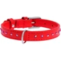 Ошейник WAUDOG Glamour с клеевыми стразами 20 мм 30-39 см красный (32783): Производитель WAUDOG