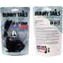 Анальная пробка FeelzToys - Bunny Tails Butt Plug Black