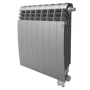 Радіатор із нижнім підключенням Royal Thermo BiLiner 500/Silver Satin VR - 8 секцій