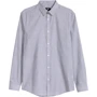 Рубашка H&M 4005314 46 серая с длинным рукавом: Длина рукава Длинный