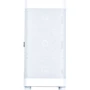 Корпус Zalman I4 TG White: Материал передней панели металл и пластик