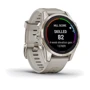 Смарт-часы Garmin Fenix 7S Pro Sapphire Solar Soft Gold with Light Sand Band (010-02776-15): Время работы до 22 дней