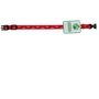 Ошейник капроновый Lucky Pet Лапки 1.6x26-36 см красный (4820224219059): Производитель Lucky Pet