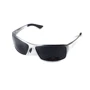 Спортивные очки Темные очки с поляризацией BluWater Alumination 1 (gray) (silver metal) Polarized (4АЛЮМ1-С20П)