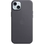 Чохол для iPhone Apple iPhone 15 Plus FineWoven Case with MagSafe - Black (MT423ZM/A)
