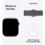 Apple Watch Series 10 46mm GPS + Cellular Natural Titanium Case з Stone Grey Sport Band - S/M (MWY93)