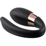 Вибромассажер для пар с пультом ДУ - Boss Series V-Vibe Black USB 7 Function, BS6200003
