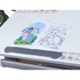 Детский стол Mealux Vancouver Multicolor с полкой S50 (арт. BD-620 W/G MC + S50 WG): Особенности Регулировка угла наклона столешницы