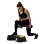 Степ платформа и балансировочная платформа Hop-Sport HS-PP020AS черно-желтая (5902308226203): Размер, см 67x27.5x10-15-20